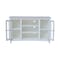 International Concepts 48" Entertainment / TV Stand with 2 Doors, White TV08-34 - alternate 8